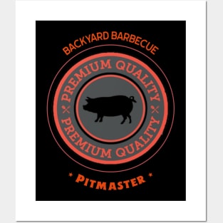 Backyard Barbecue Pitmaster Posters and Art